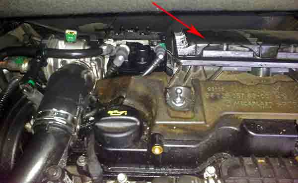 air filter position